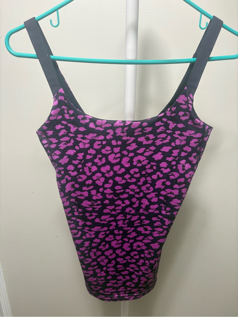 lululemon athletica Purple and Black Leopard Print One-Piece